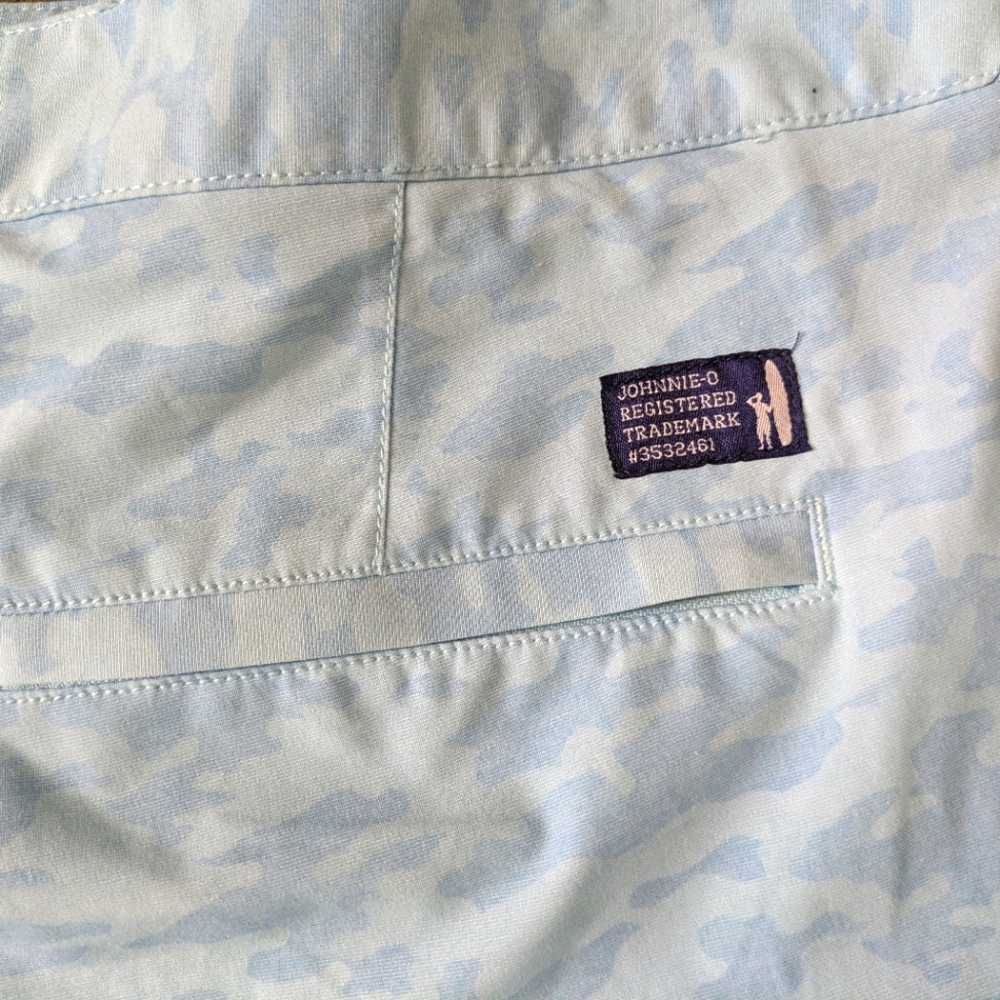 johnnie-O No Man Left Behind Camo Hybrid Shorts Sz 38 - Picture 5 of 6